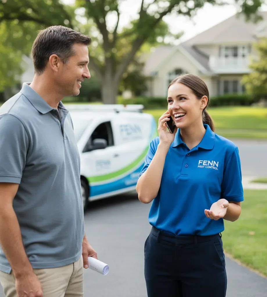 Fenn Pest Control customer support in Jefferson